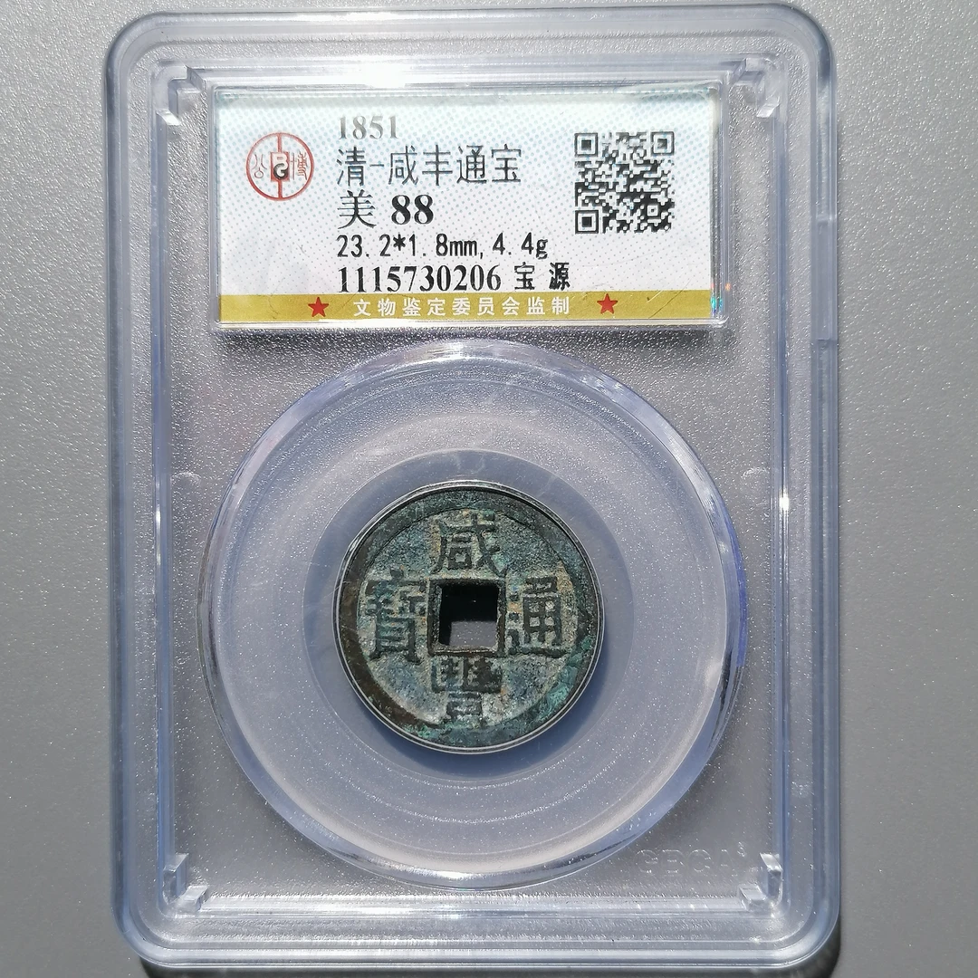 0223-09 咸丰通宝宝源