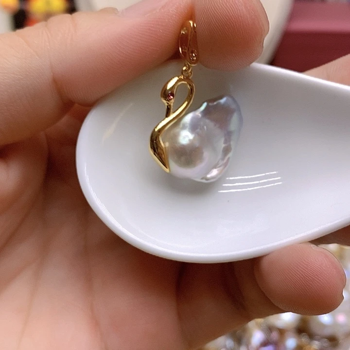 淡水珍珠未镶嵌颈饰750