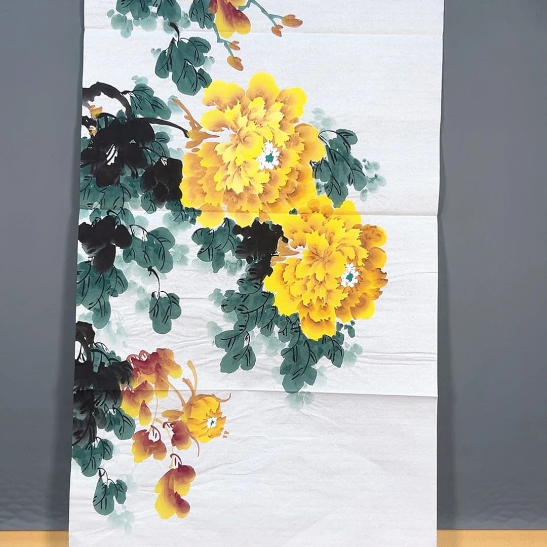 国画550 花鸟和蝴蝶都会成为