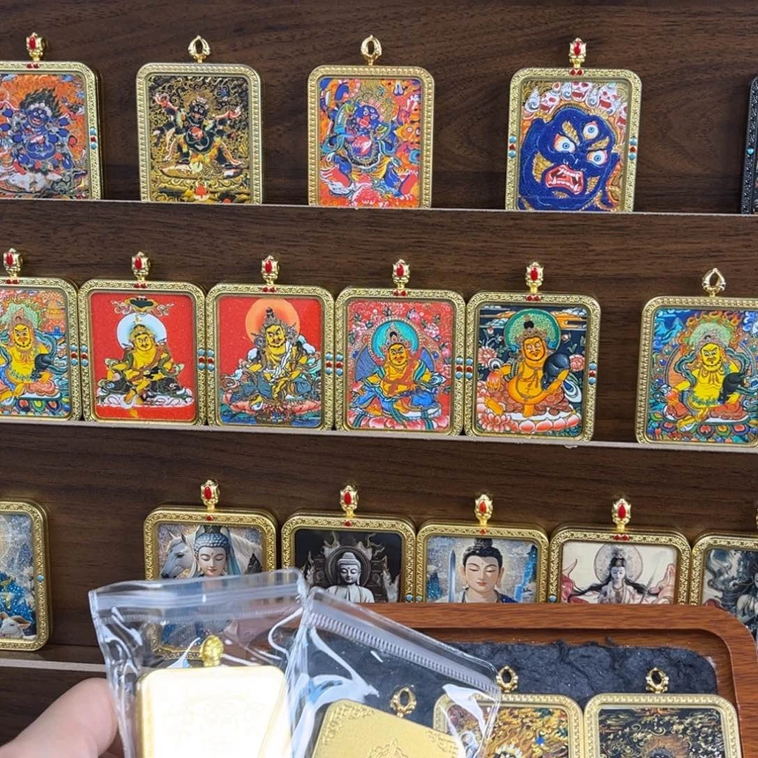 大理石磁石大黑天单面两个绳子两个