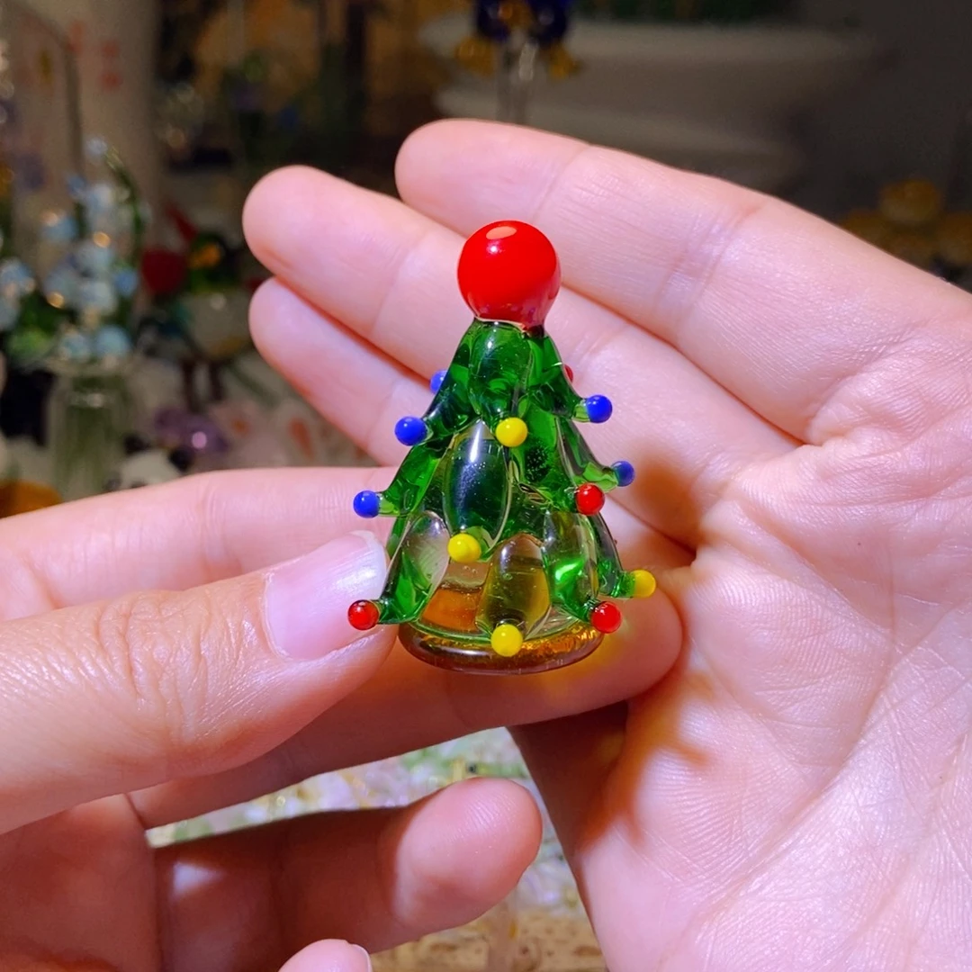 琉璃手工艺品红球
