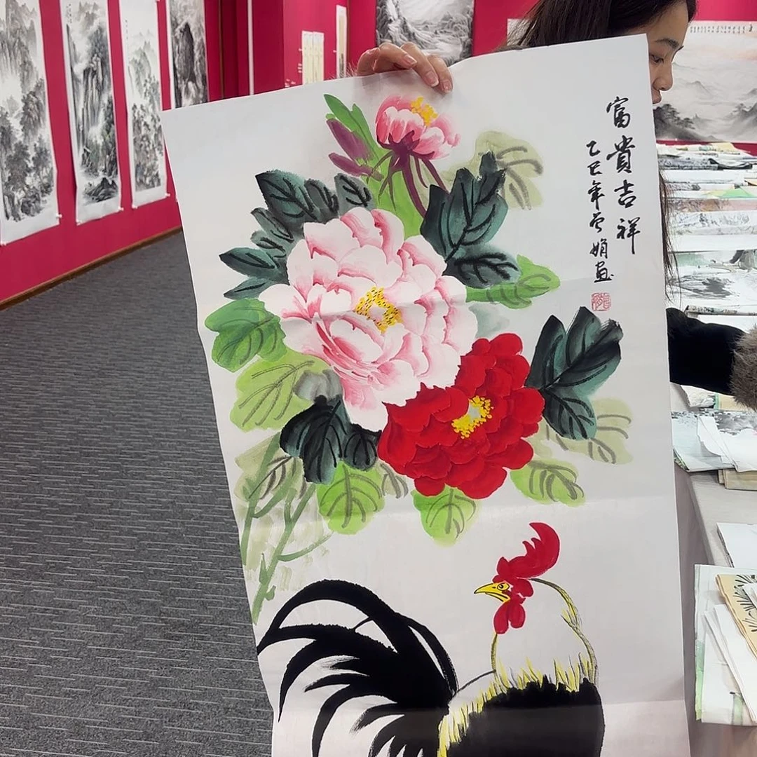 国画国画作品纯手绘