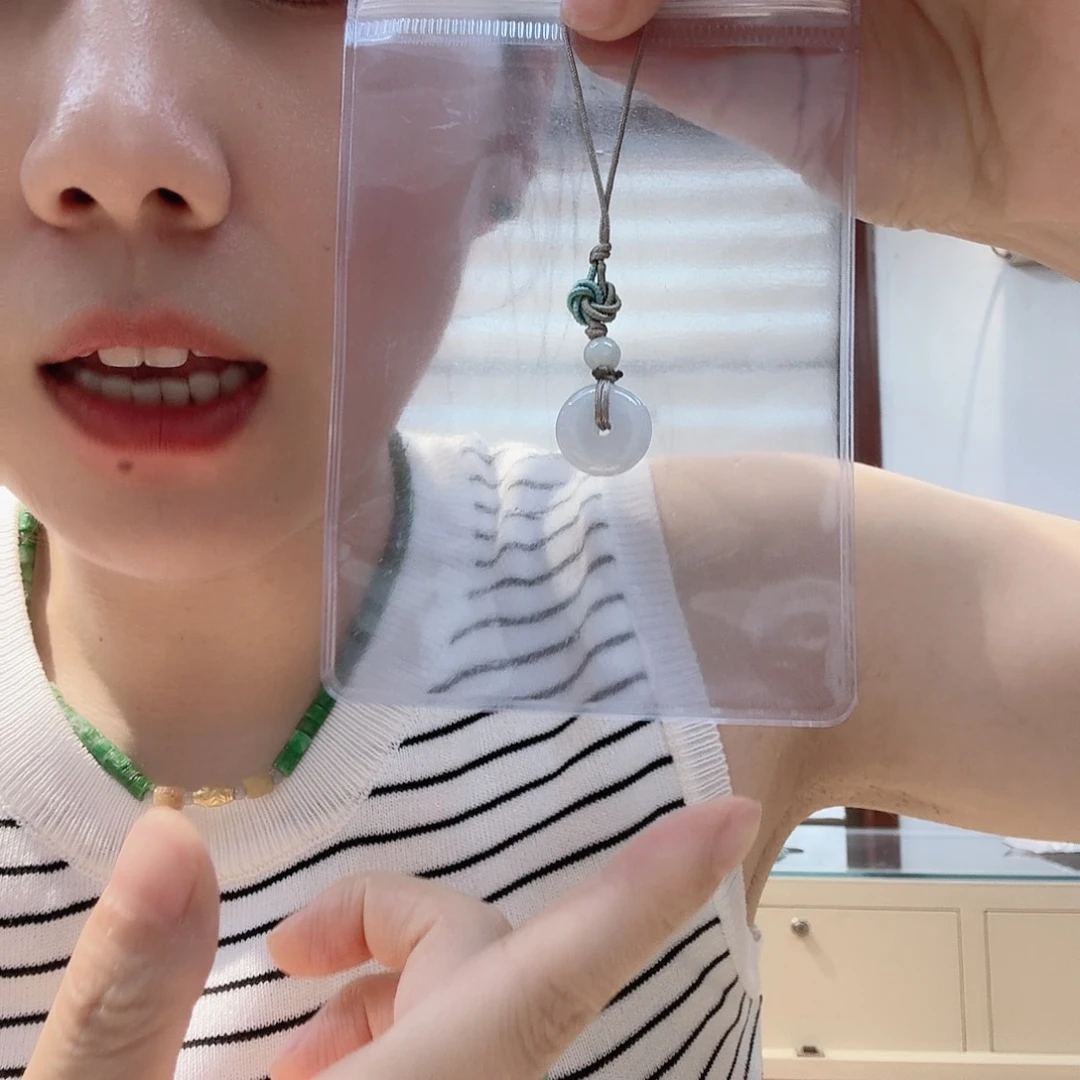 颈饰未镶嵌翡翠手机挂2