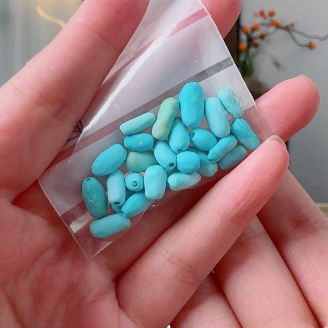 未镶嵌绿松石珠宝奇石