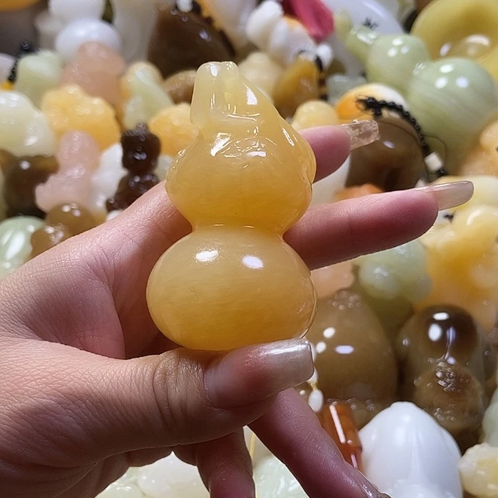 完全开放手把件葫芦