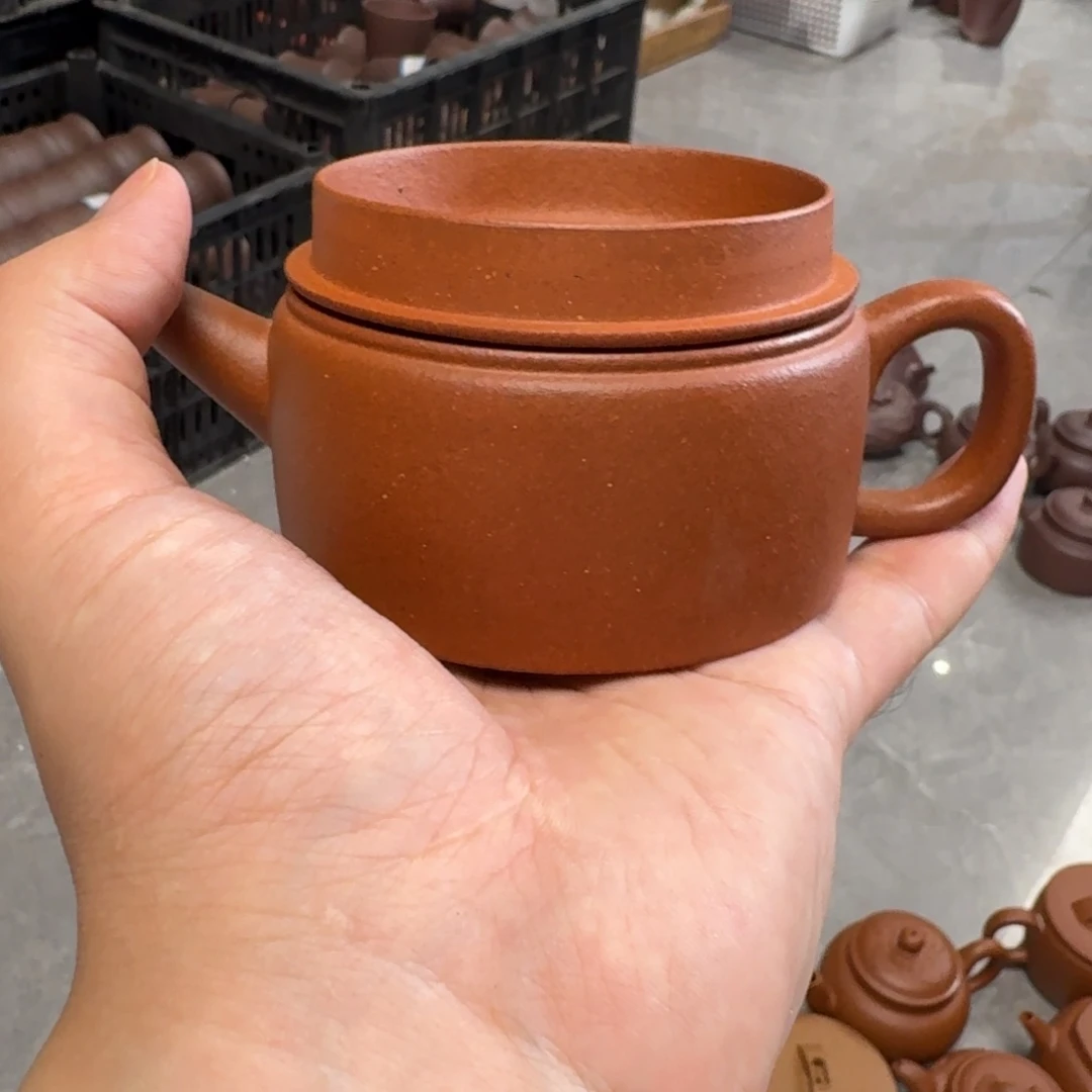 紫砂壶原矿泥料紫砂壶