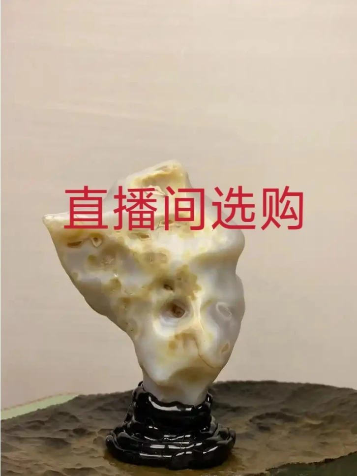 新疆戈壁五彩石精品奇石可在直播间选购