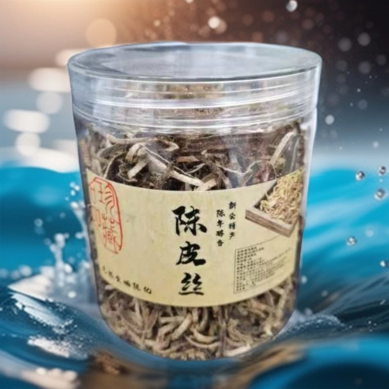 正宗新会天然纯生晒陈皮丝100g