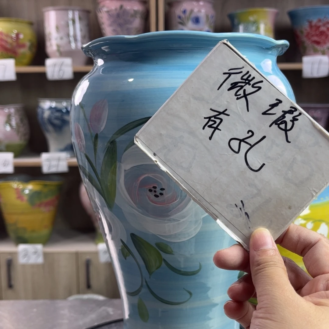 景德镇陶瓷花盆花盆