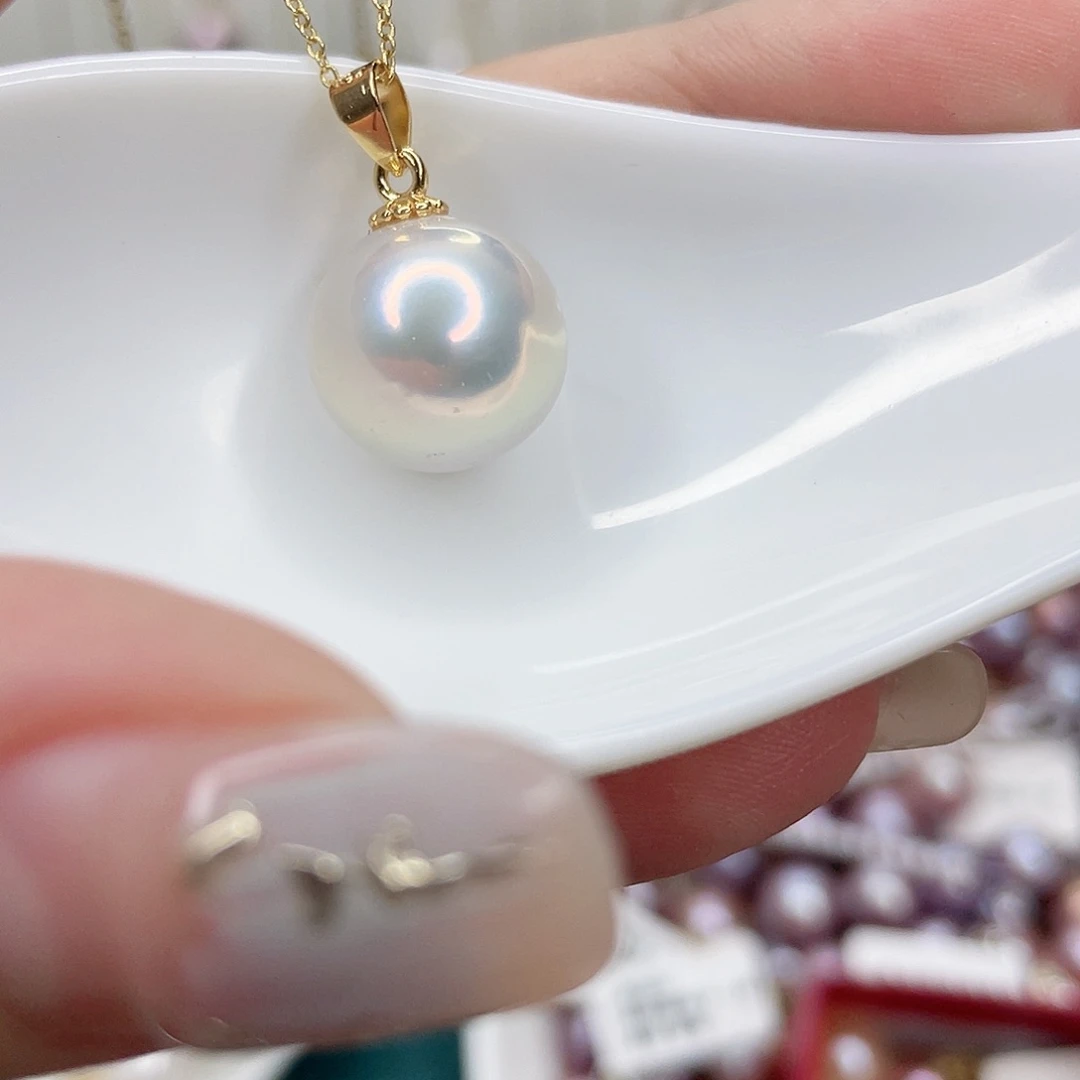 淡水珍珠未镶嵌吊坠(赠链)