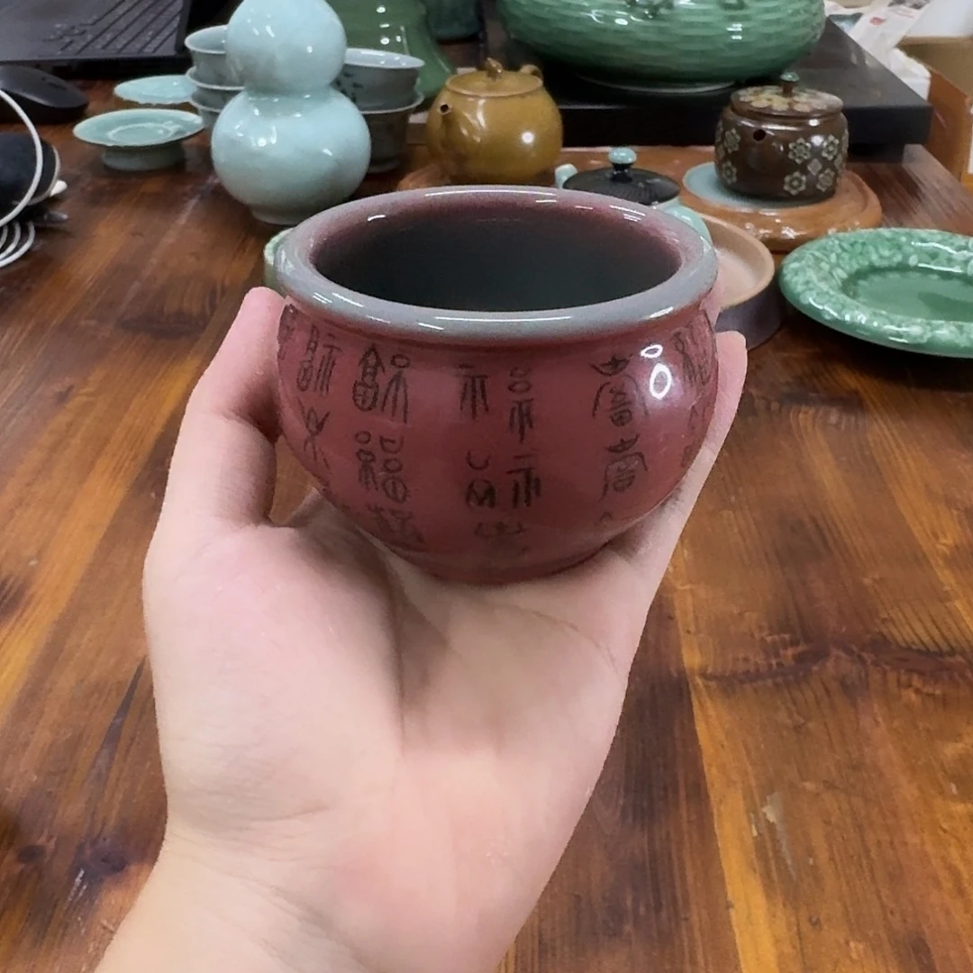 小仲青瓷茶器微瑕8081