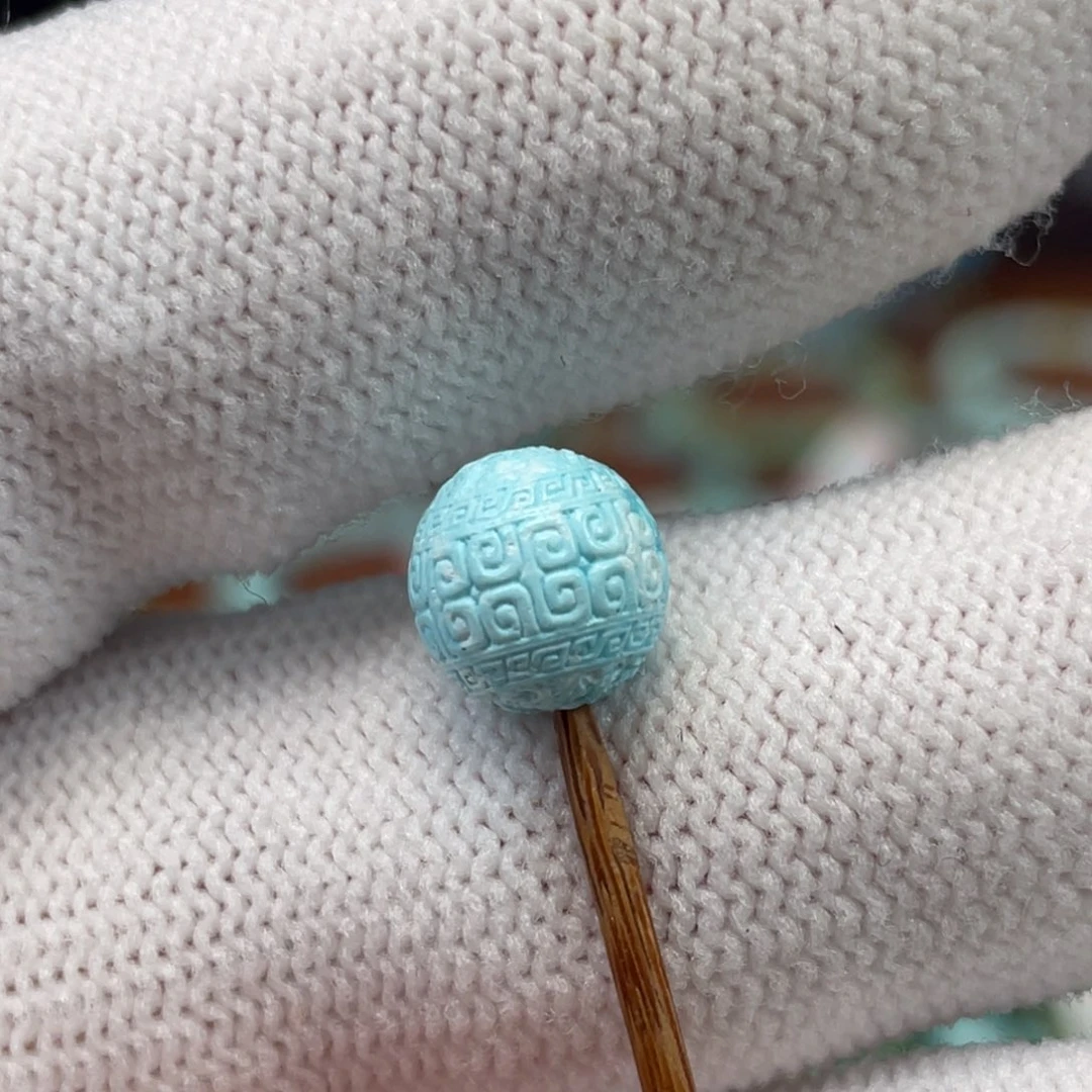 绿松石未镶嵌挂件