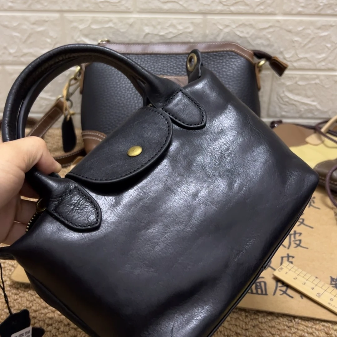 【闪购商品】头层牛皮黑