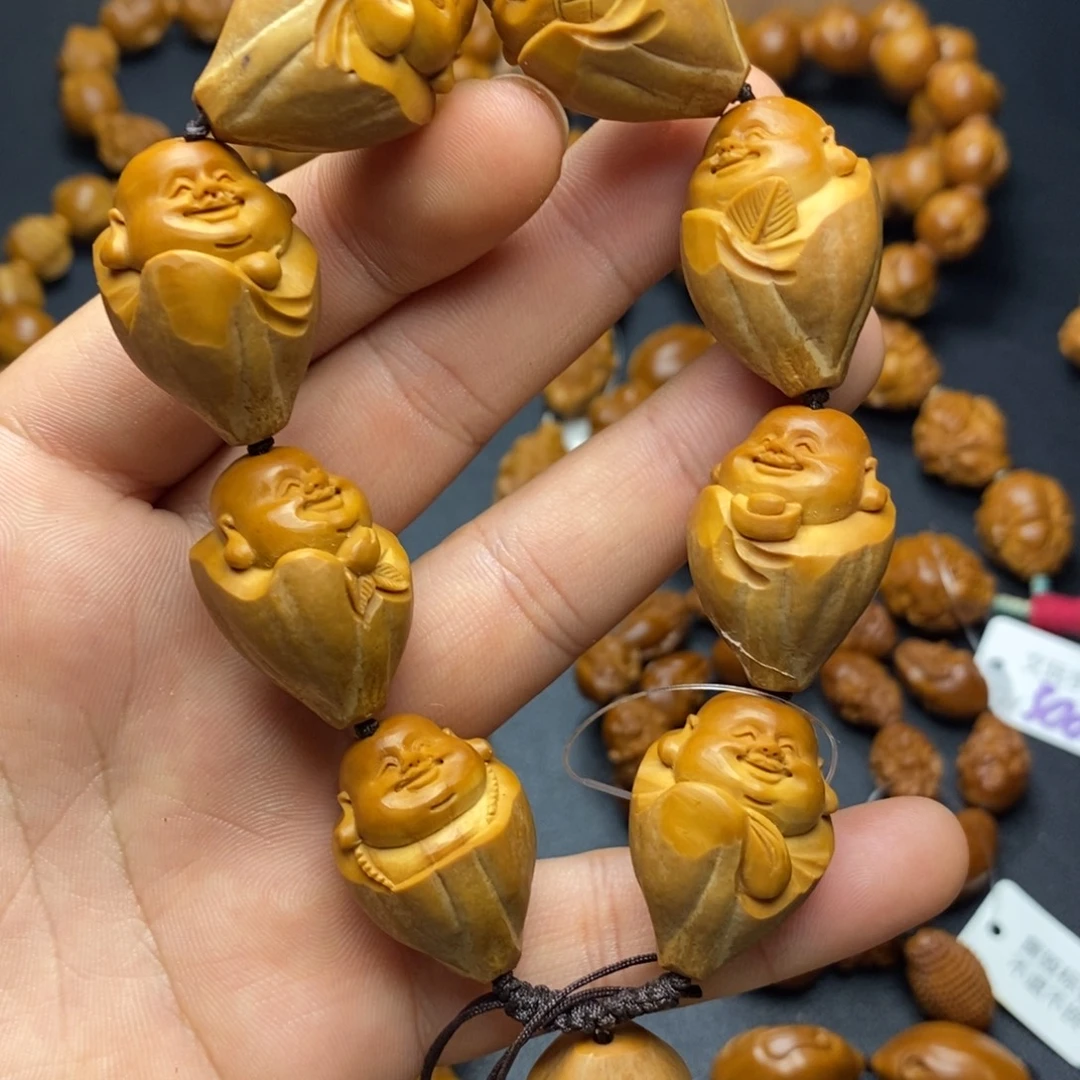 手串/手链橄榄核包衣弥勒2.1