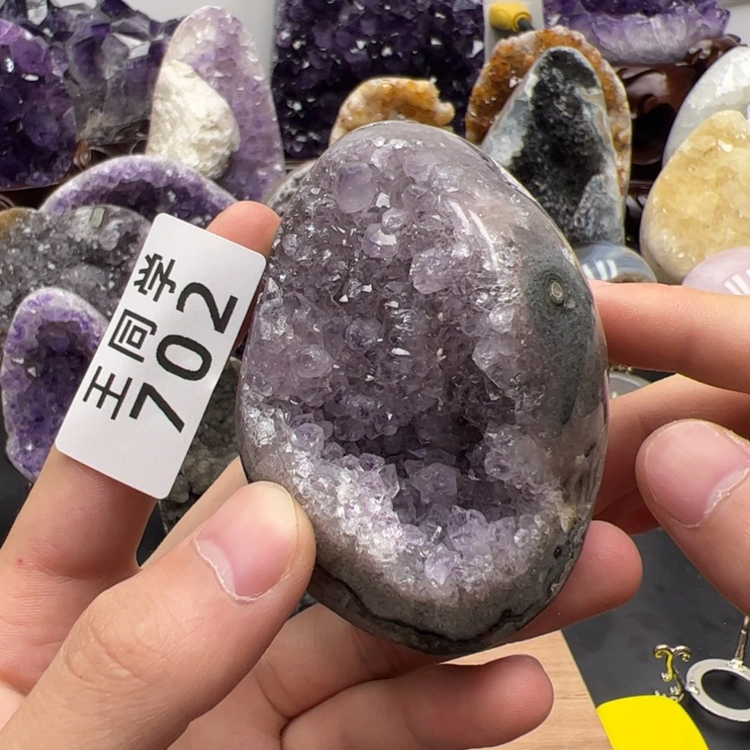 紫晶珠宝半成品未镶嵌702