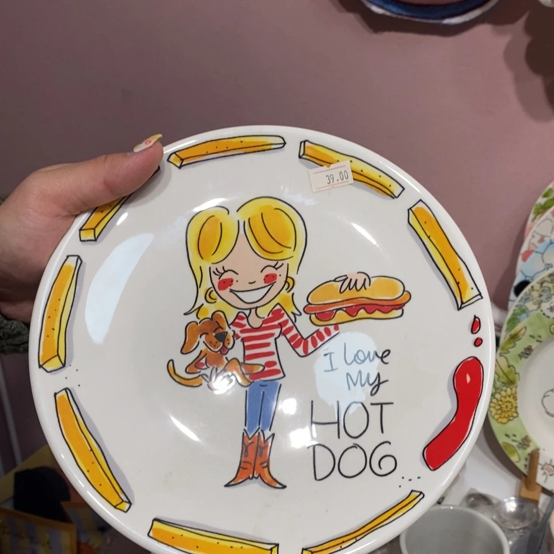 陶瓷薯条盘子一个