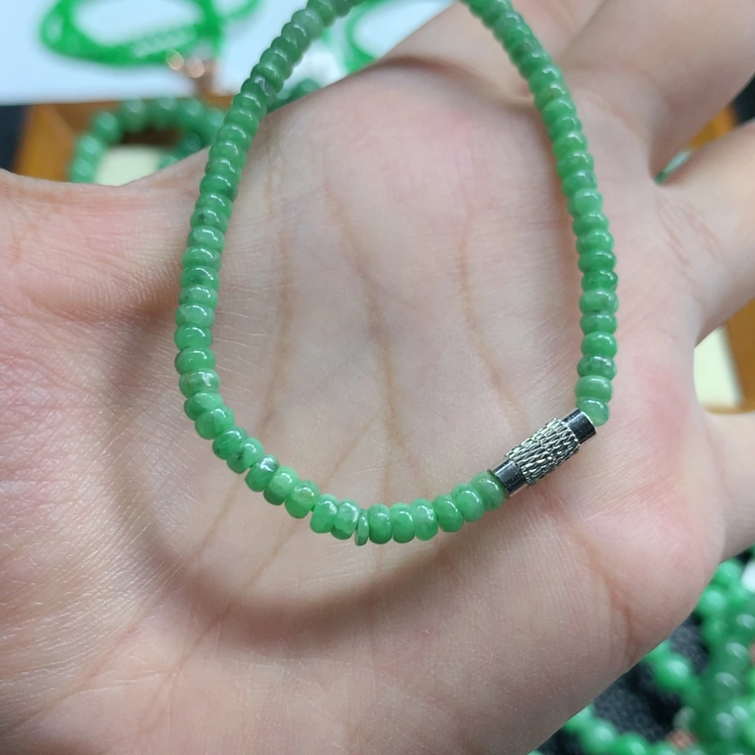 未镶嵌手链翡翠翡翠
