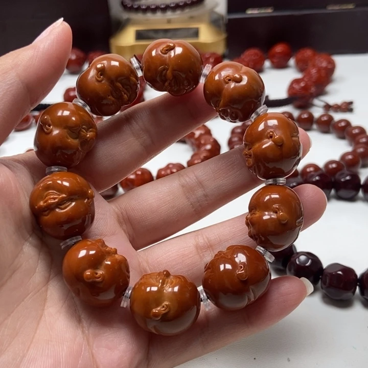 暴***虎吊坠橄榄核橄榄核
