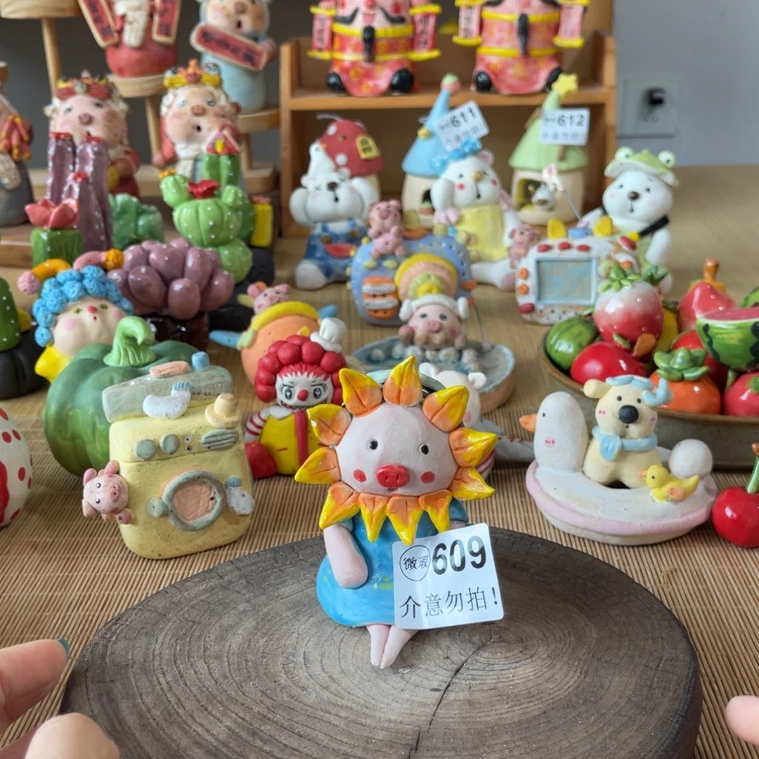 瓷片景德镇陶瓷手作福利微瑕