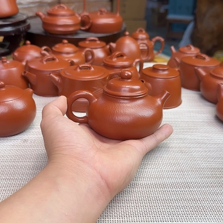 哈***那壶紫砂全手工制作容天