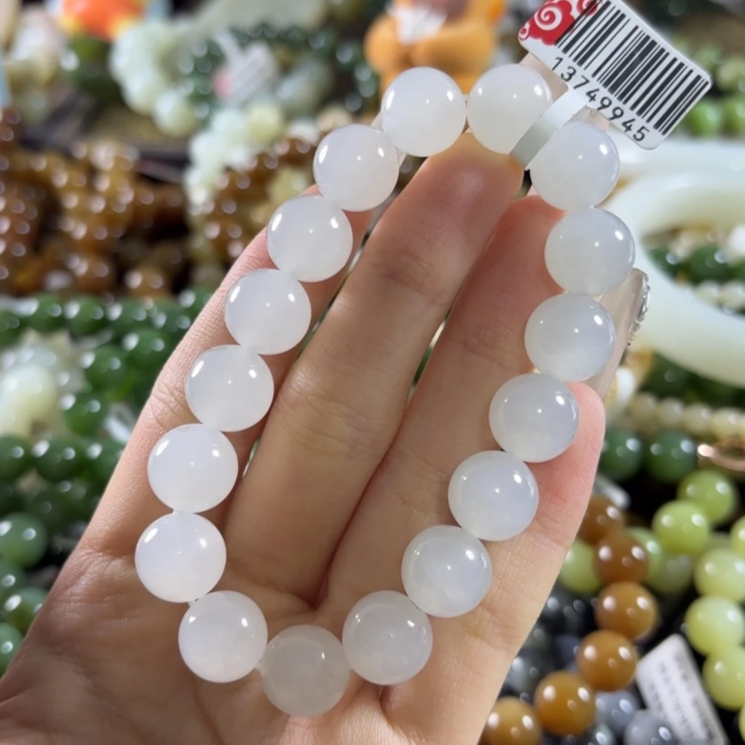 和田玉未镶嵌手链108