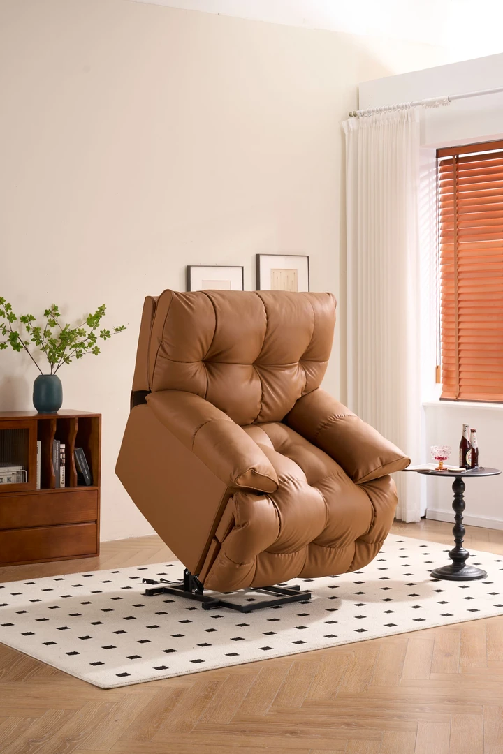 电动老人助起沙发椅头等多功能舱起身助力按摩送爸妈单人升降可躺