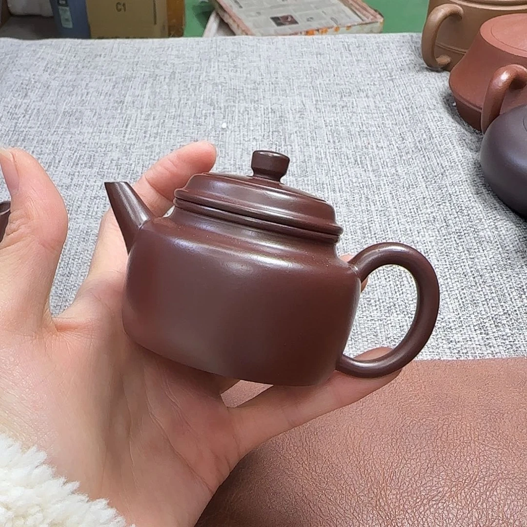 茶壶紫砂民间手艺人全手工制作