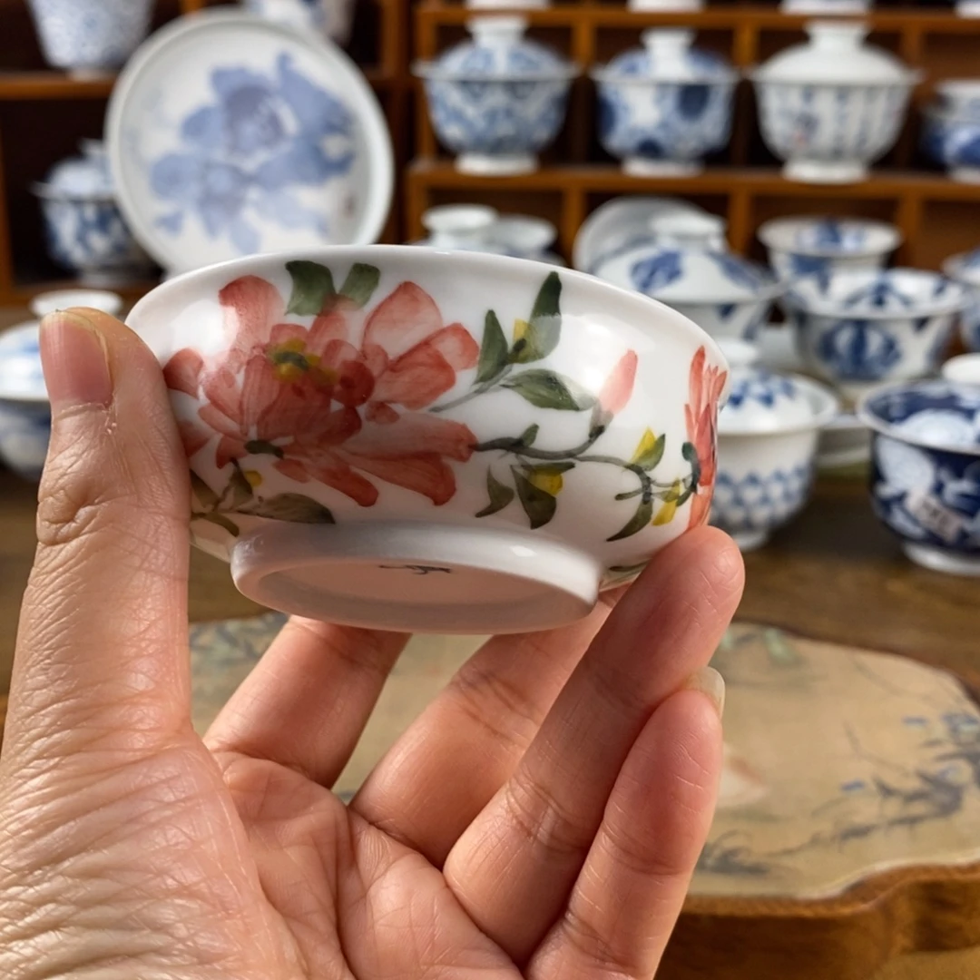瓷片景德镇陶瓷手绘茶器655