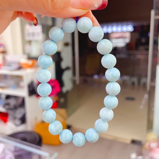 天然海纹石手链 9mm颜色美艳 原色海纹石手串 新店特价福利包邮