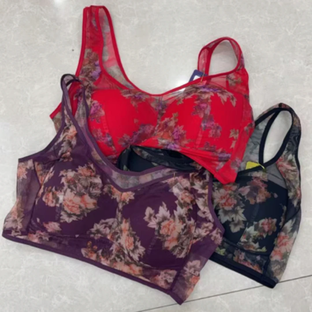 汝州喷姐2025夏季新款内衣软蕾丝性感舒适亲肤速干四季款内衣