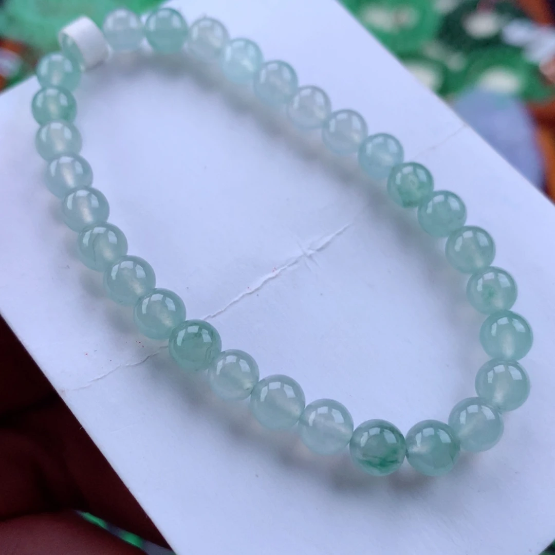 未镶嵌手链翡翠手串