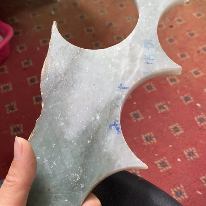 玉***之翡翠裸石翡翠边角料