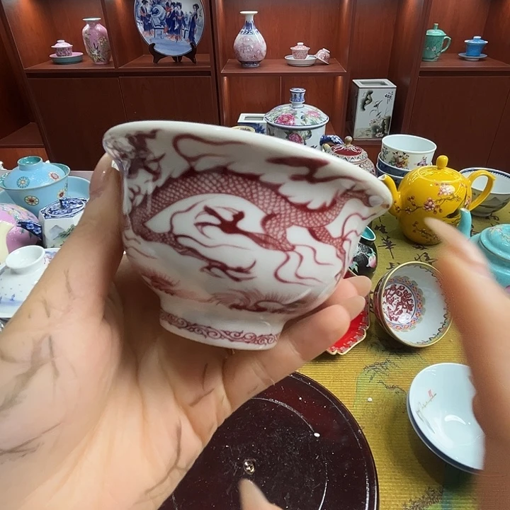 摆件景德镇陶瓷老厂瓷50