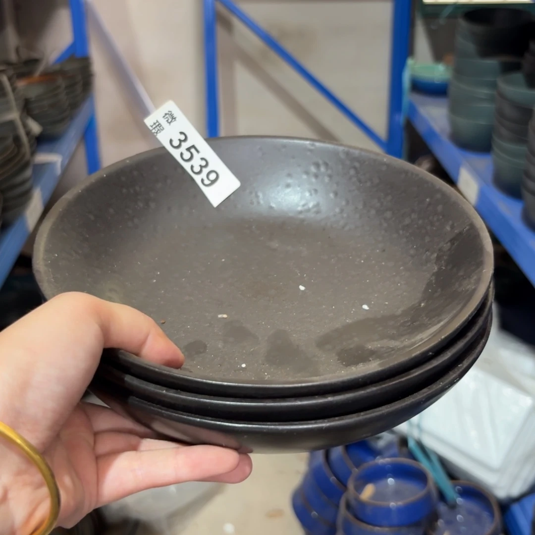 陶瓷3539 微瑕陶瓷餐具3个