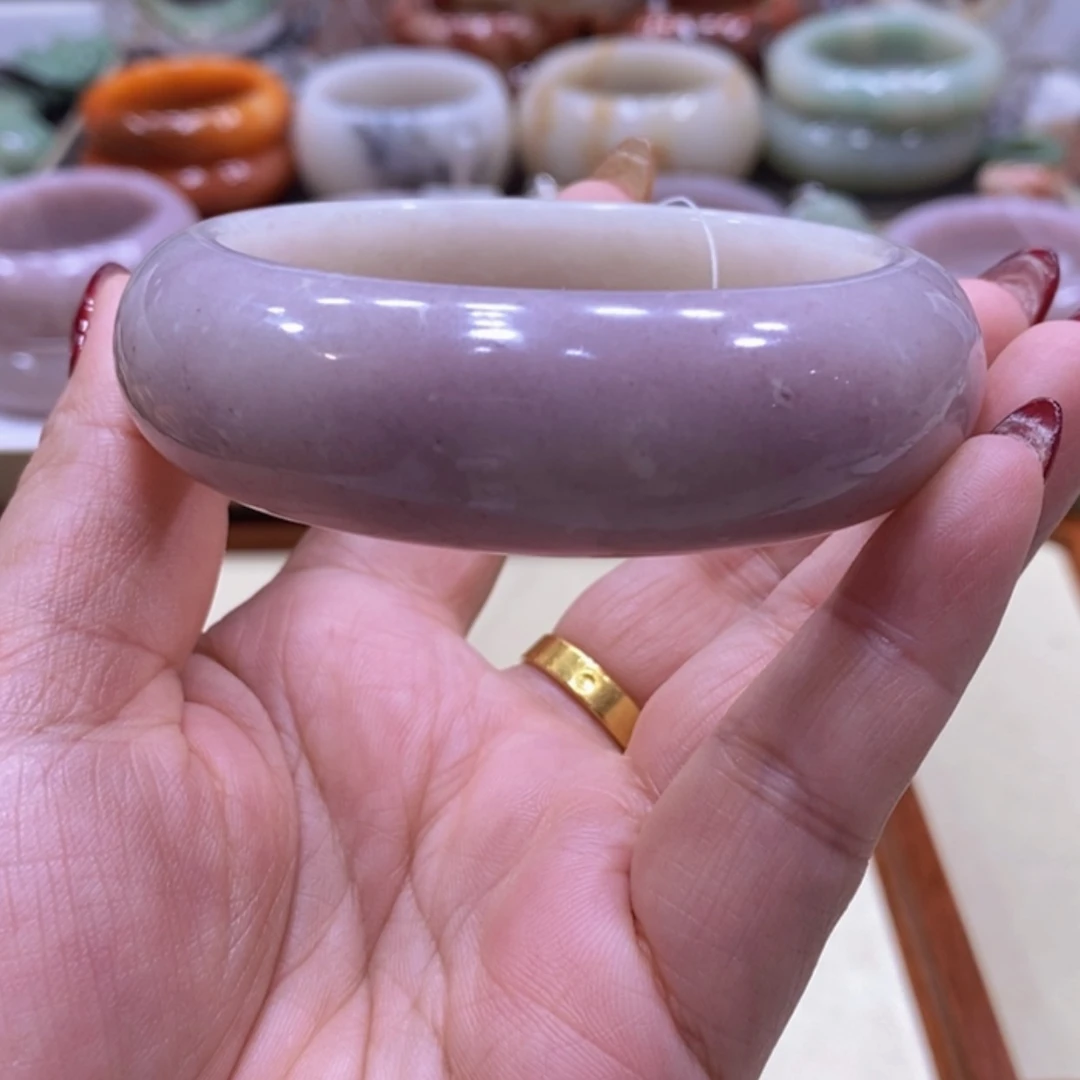 【闪购商品】未镶嵌手镯石英质玉萌*哒