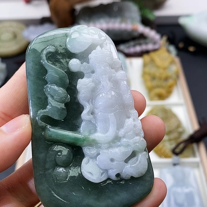颈饰未镶嵌翡翠缅甸翡翠a货