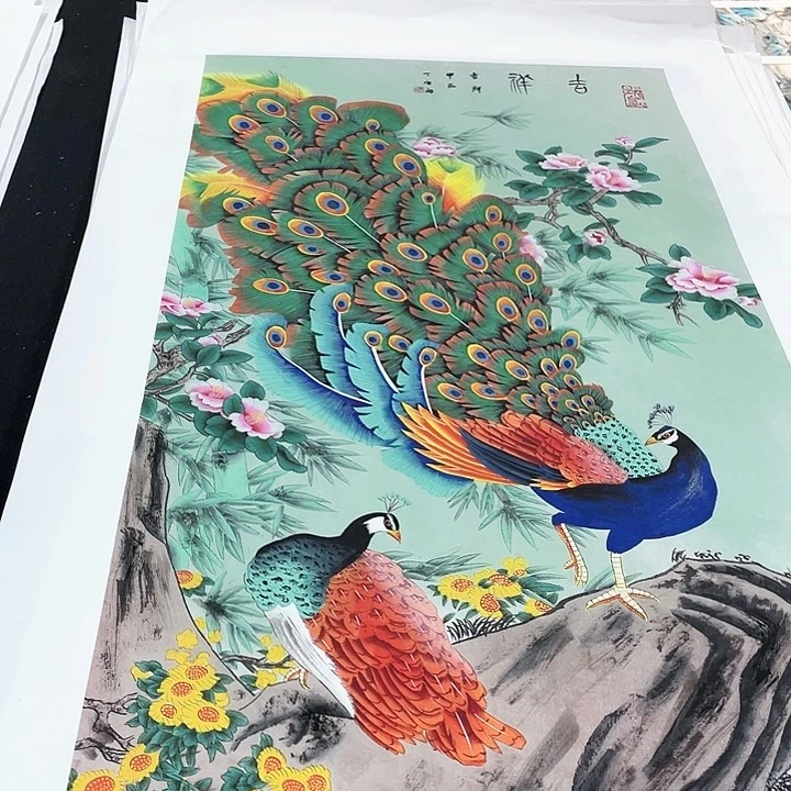 国画书画描金拓染金石传拓手写