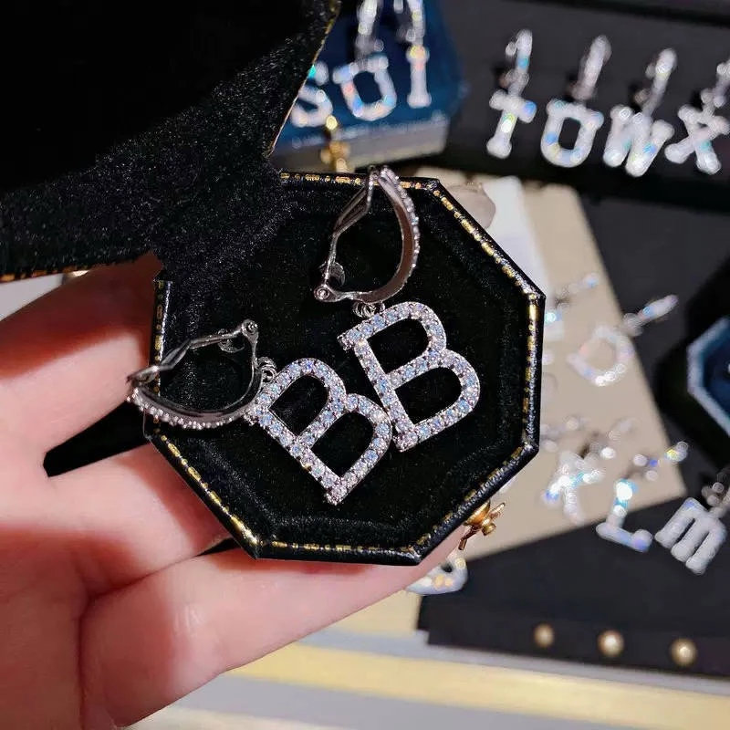 黄铜耳饰 KK·匠心 268 几何亮面耳环