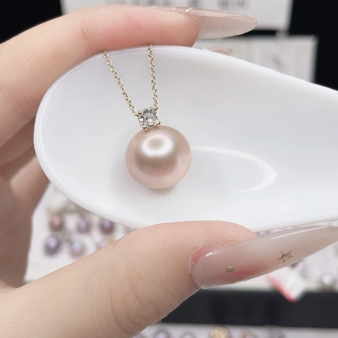 吊坠(赠链)淡水珍珠合金