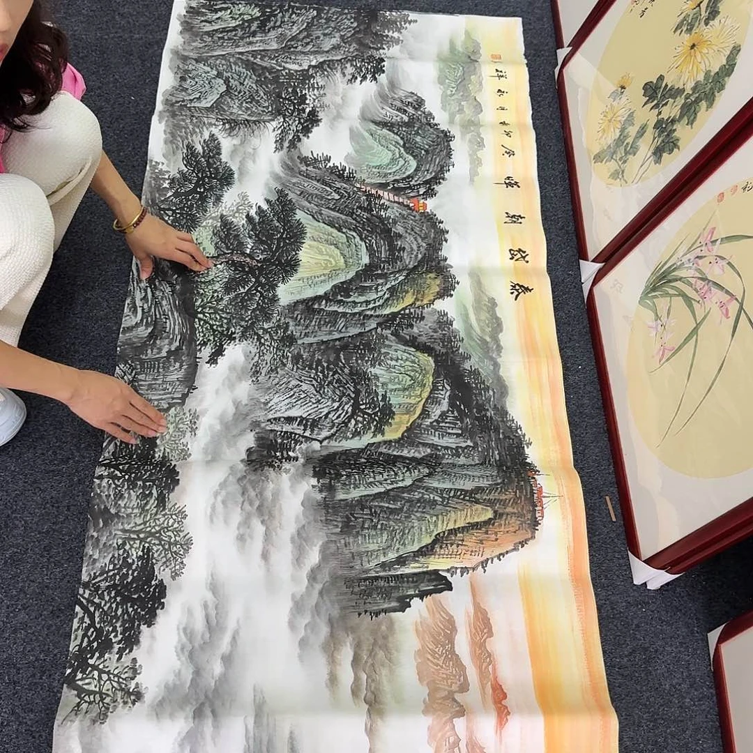 纯手绘的好看作品