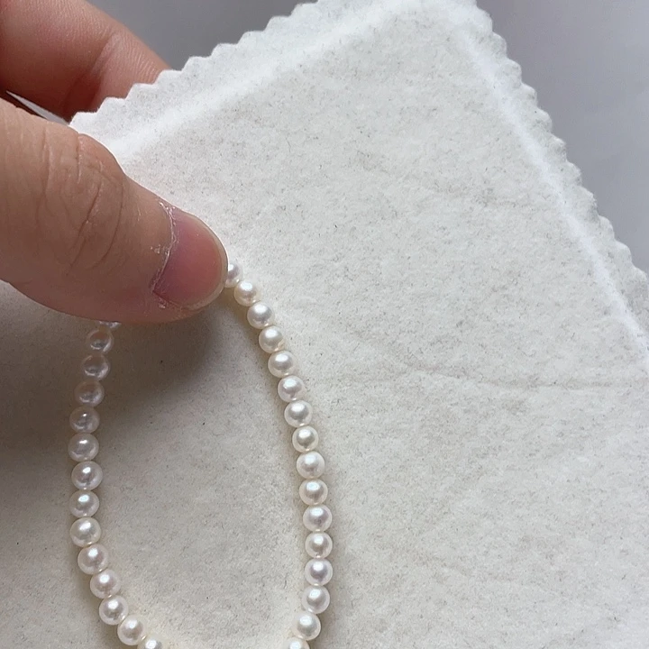 手绳淡水珍珠银S925镶嵌