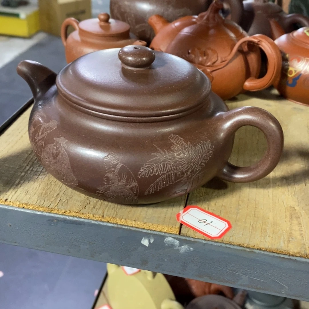 紫砂茶壶原矿手工164