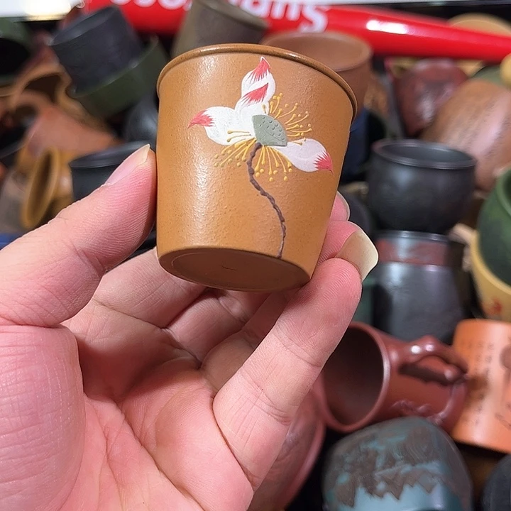 茶杯紫砂全手工紫砂主人杯