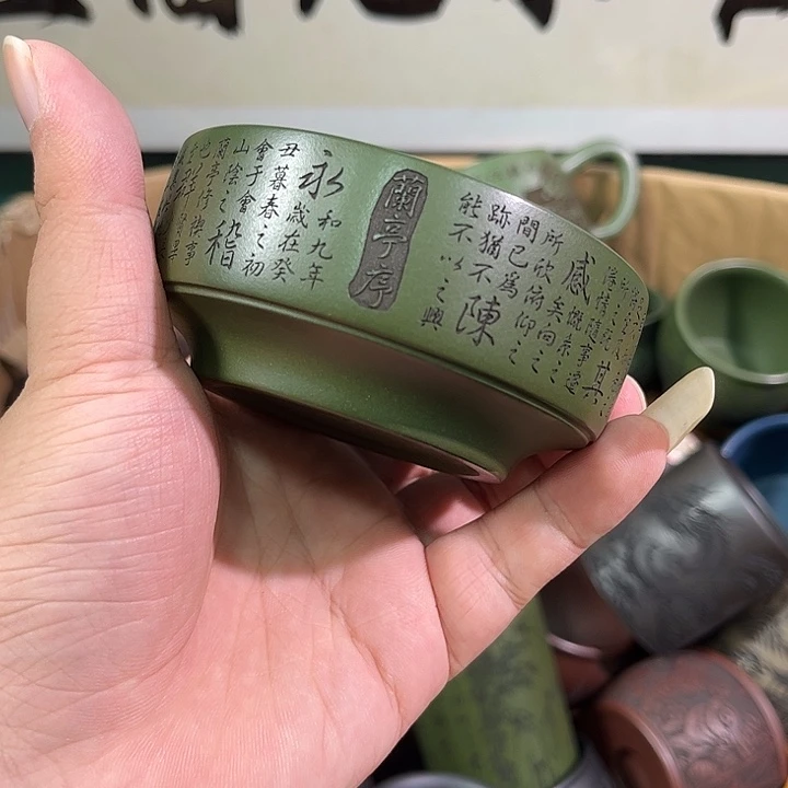 茶杯紫砂全手工紫砂主人杯