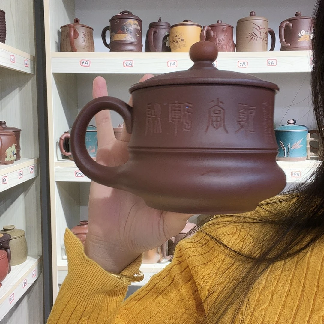 紫砂茶杯手工制作