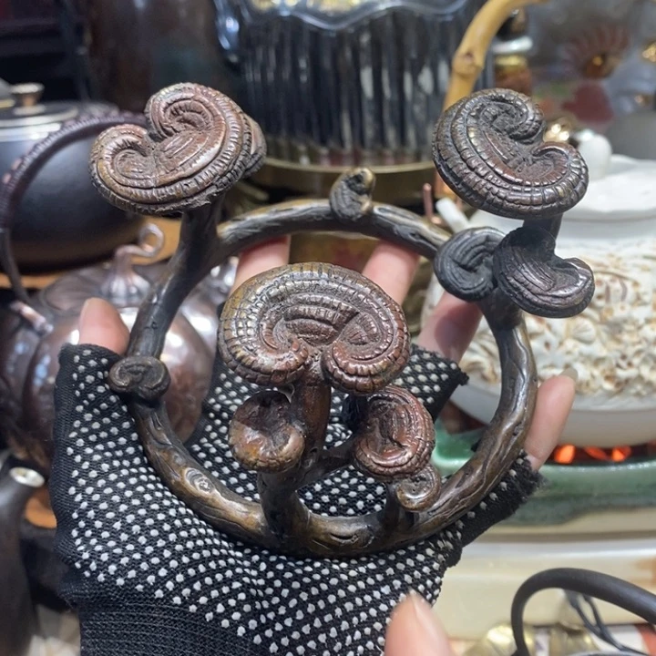 蜜安罐瓷香炉锡茶则