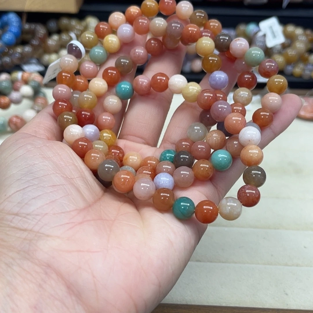 未镶嵌手串硅化珊瑚（珊瑚玉）752