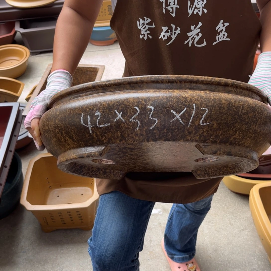 紫砂花盆盆景艺术