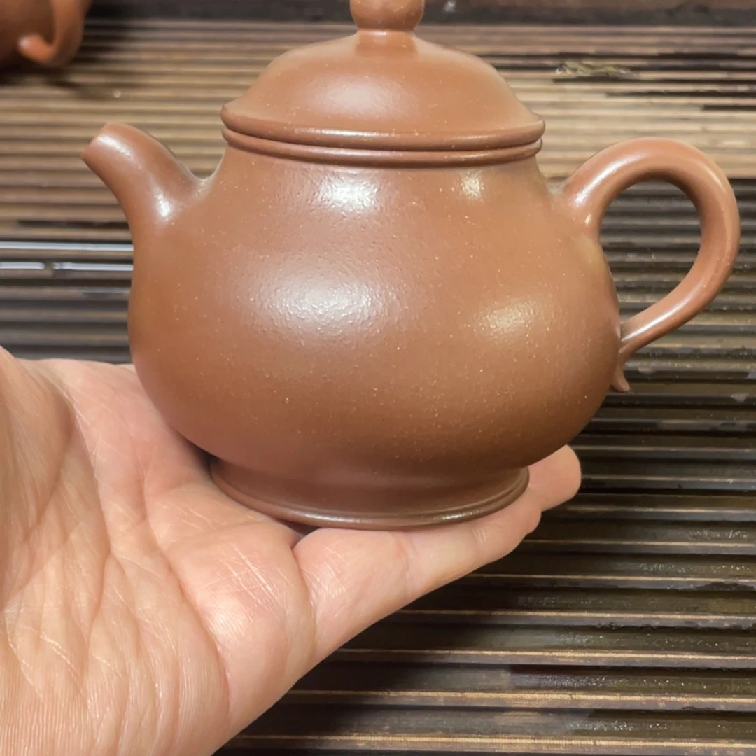 紫砂茶壶人**义全手工紫砂壶微瑕