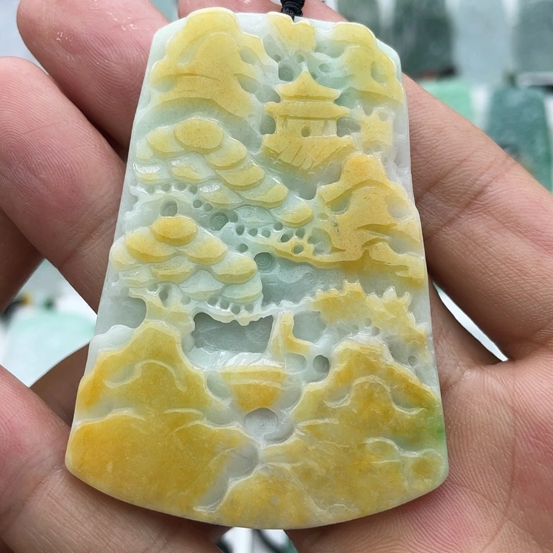 颈饰未镶嵌翡翠翡翠